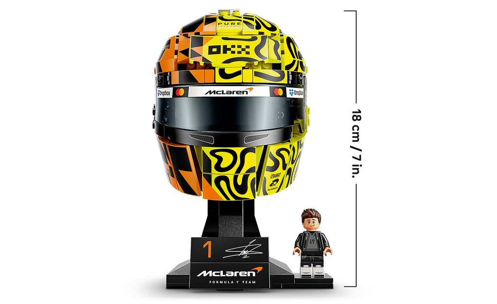 LEGO Editions McLaren Mastercard F1 Team Lando Norris Helmet Set 43023