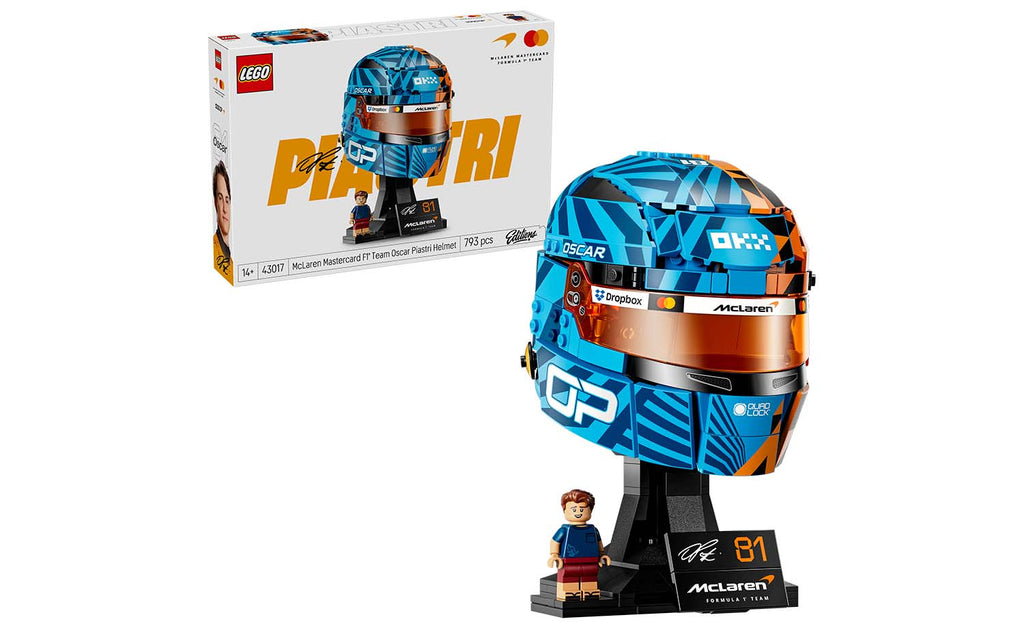 LEGO Editions McLaren Mastercard F1 Team Oscar Piastri Helmet Set 43017