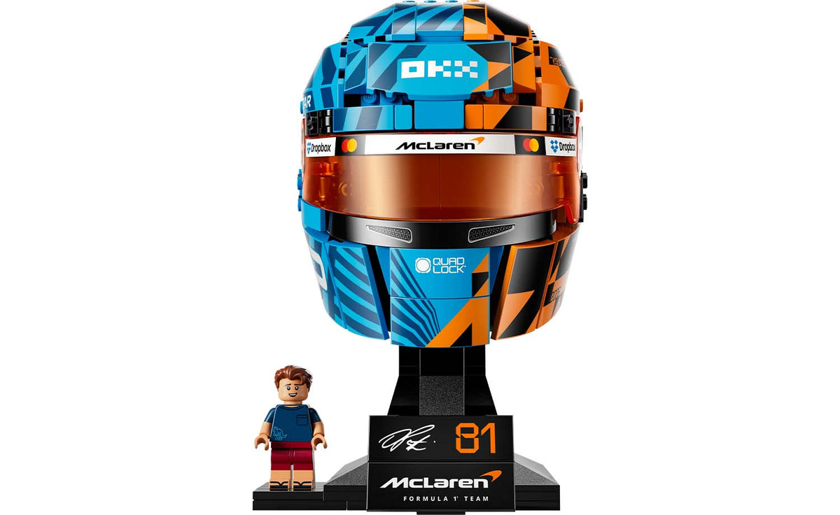 LEGO Editions McLaren Mastercard F1 Team Oscar Piastri Helmet Set 43017