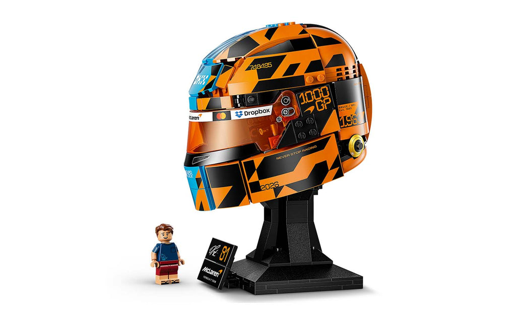 LEGO Editions McLaren Mastercard F1 Team Oscar Piastri Helmet Set 43017