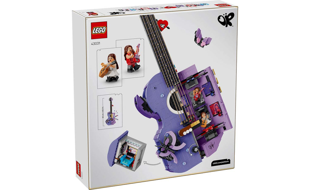 LEGO Editions Olivia Rodrigo's Dual Guitar Set 43031