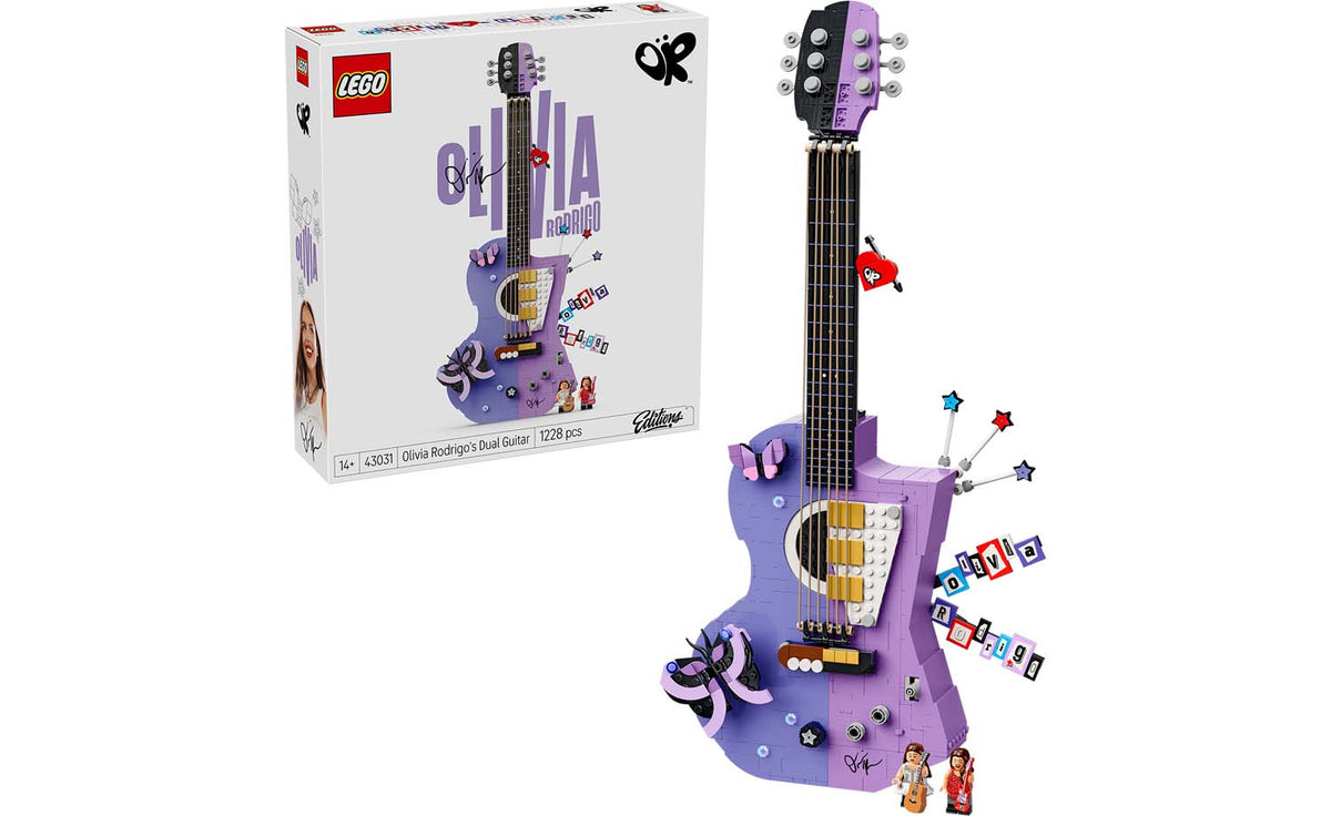 LEGO Editions Olivia Rodrigo's Dual Guitar Set 43031