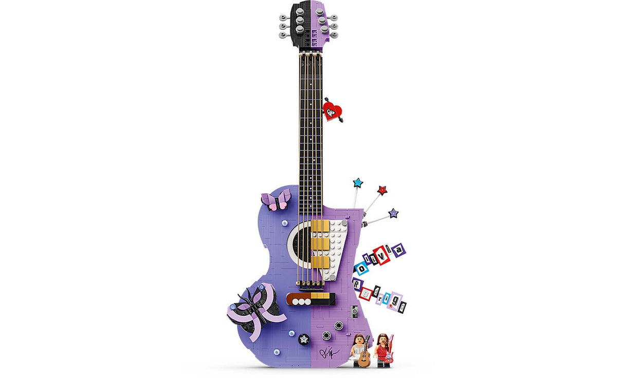 LEGO Editions Olivia Rodrigo's Dual Guitar Set 43031