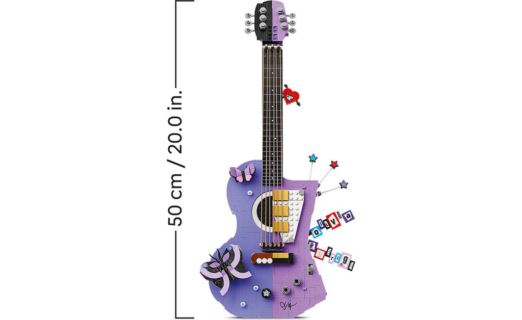 LEGO Editions Olivia Rodrigo's Dual Guitar Set 43031