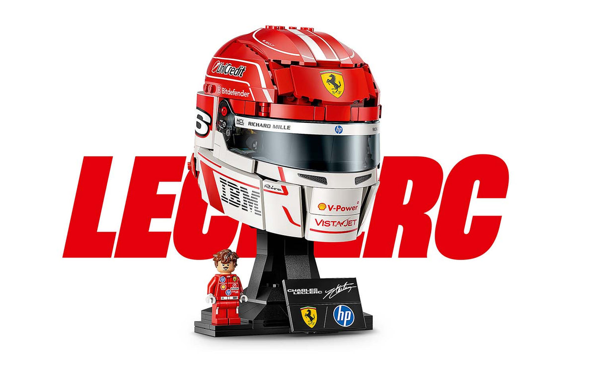 LEGO Editions Scuderia Ferrari HP Charles Leclerc Helmet Set 43014