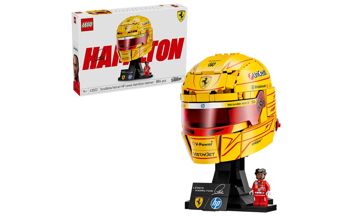 LEGO Editions Scuderia Ferrari HP Lewis Hamilton Helmet Set 43022