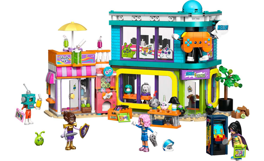 LEGO Friends Comic Book and Game Shop Set 42674