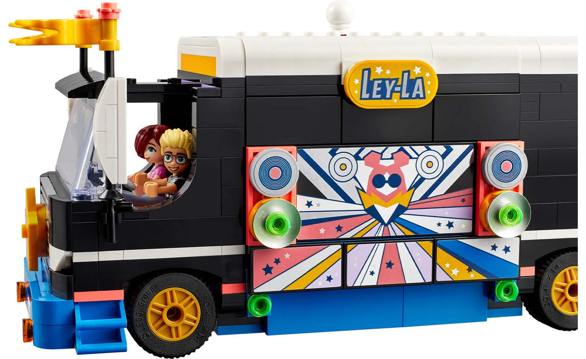 LEGO Friends Pop Star Music Tour Bus Set 42619