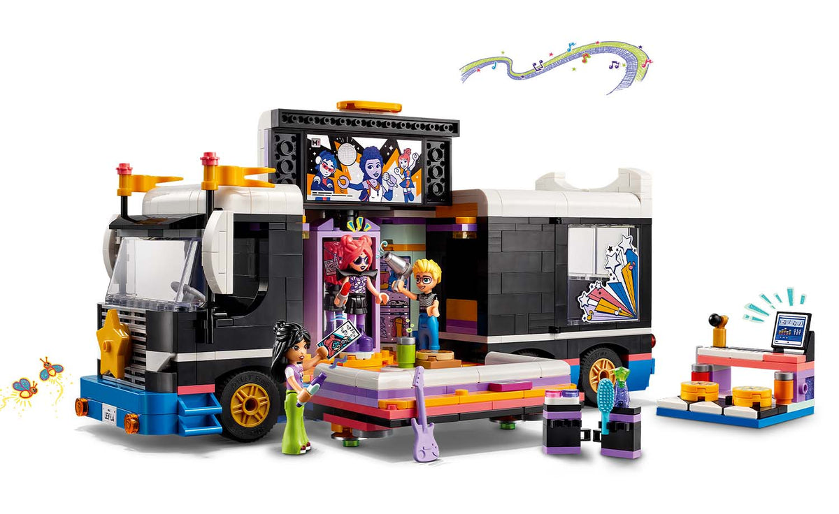 LEGO Friends Pop Star Music Tour Bus Set 42619