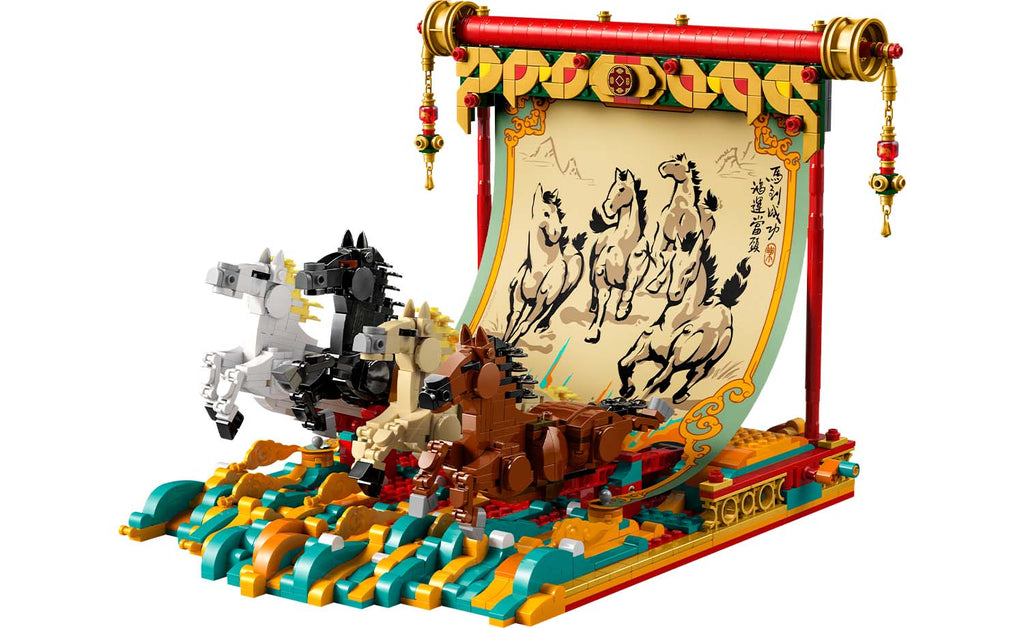LEGO Iconic Galloping Horses Canvas Set 80119