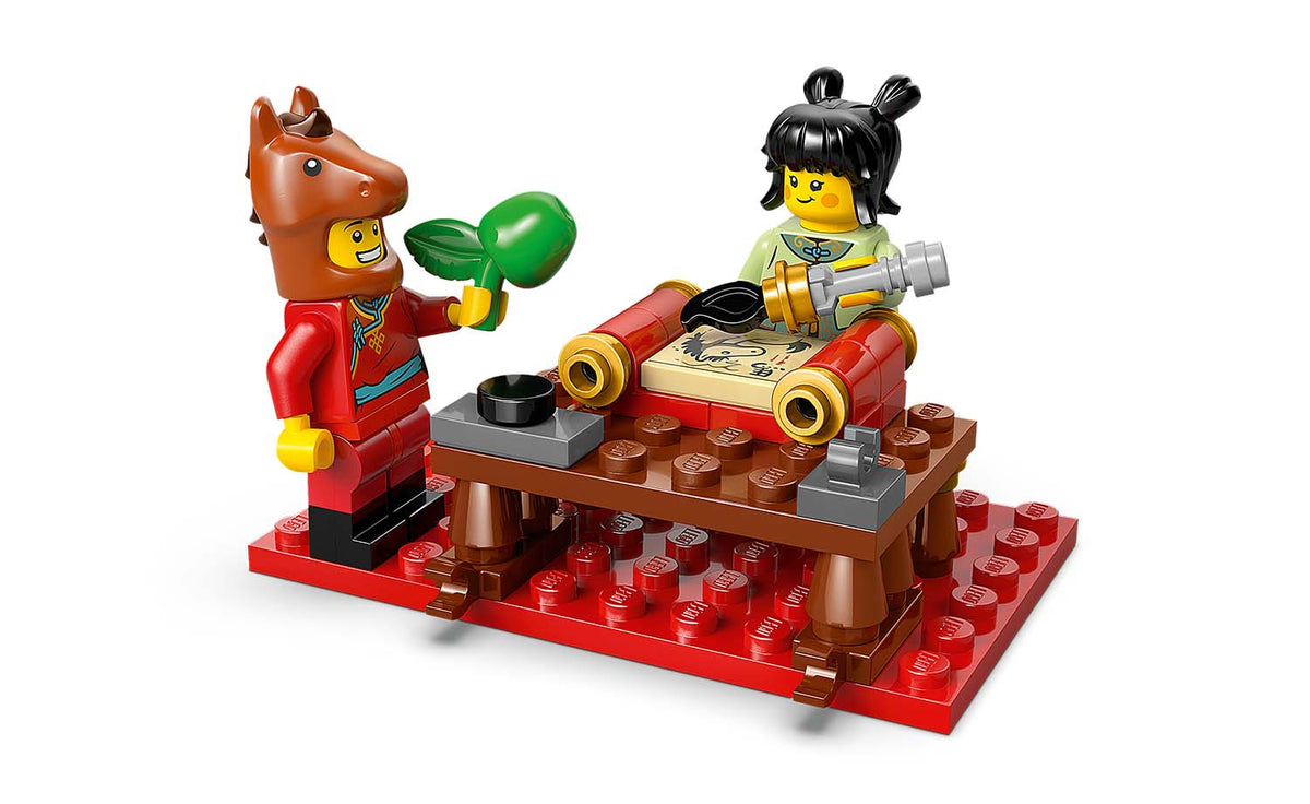 LEGO Iconic Galloping Horses Canvas Set 80119