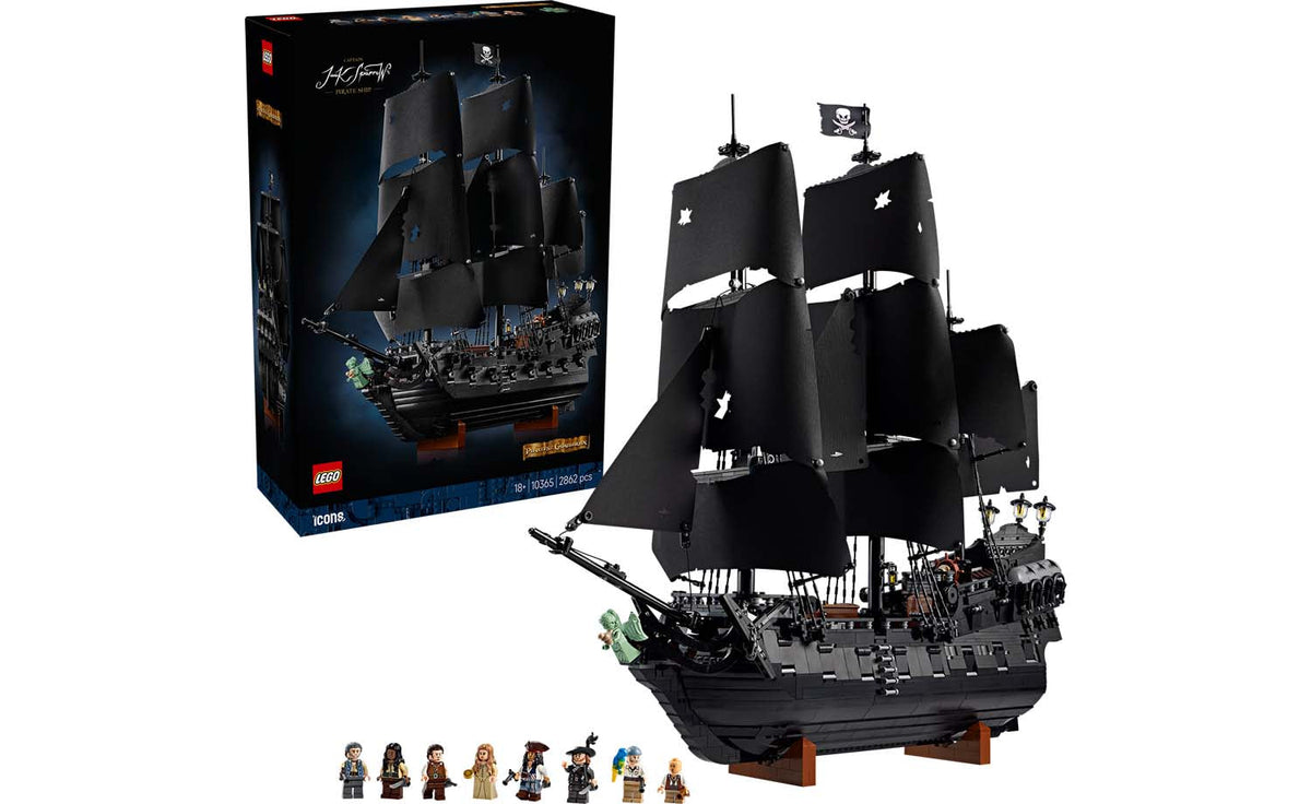 LEGO ICONS Captain Jack Sparrow's Pirate Ship Set 10365