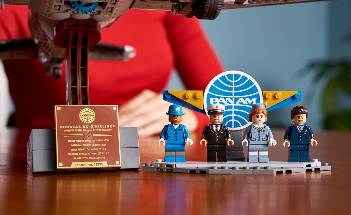LEGO ICONS Douglas DC-3 PAN AM Airliner Set 11378