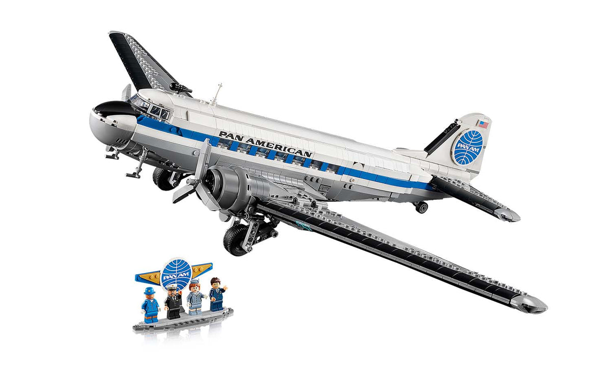 LEGO ICONS Douglas DC-3 PAN AM Airliner Set 11378