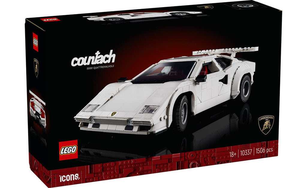 LEGO ICONS Lamborghini Countach 5000 Quattrovalvole Set 10337