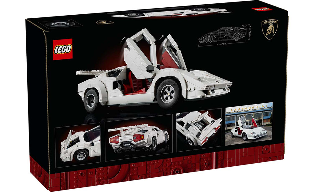 LEGO ICONS Lamborghini Countach 5000 Quattrovalvole Set 10337