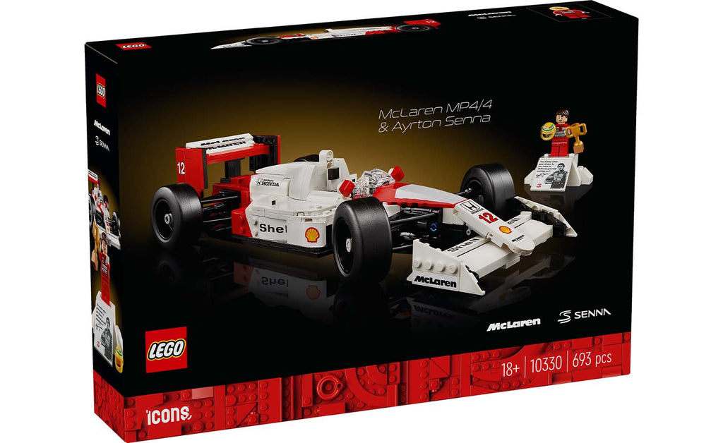 LEGO ICONS McLaren MP4/4 & Ayrton Senna Set 10330