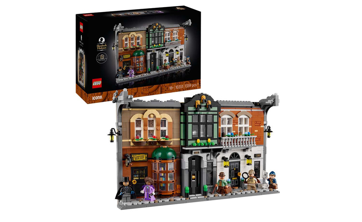 LEGO ICONS Sherlock Holmes: Book Nook Set 10351