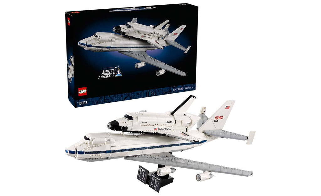 LEGO ICONS Shuttle Carrier Aircraft Set 10360