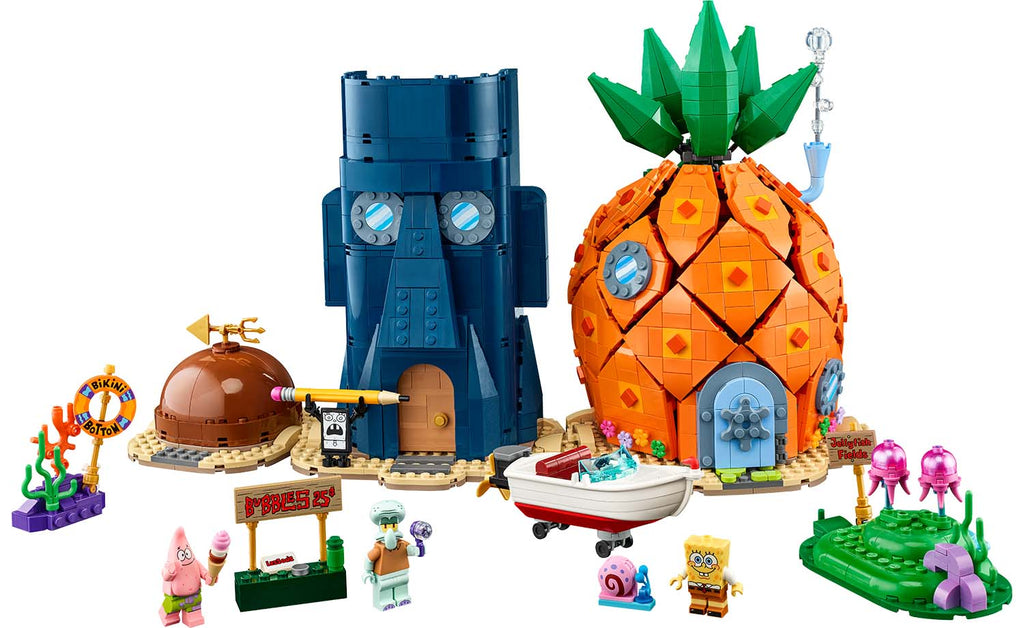 LEGO ICONS SpongeBob SquarePants: Bikini Bottom Set 11386