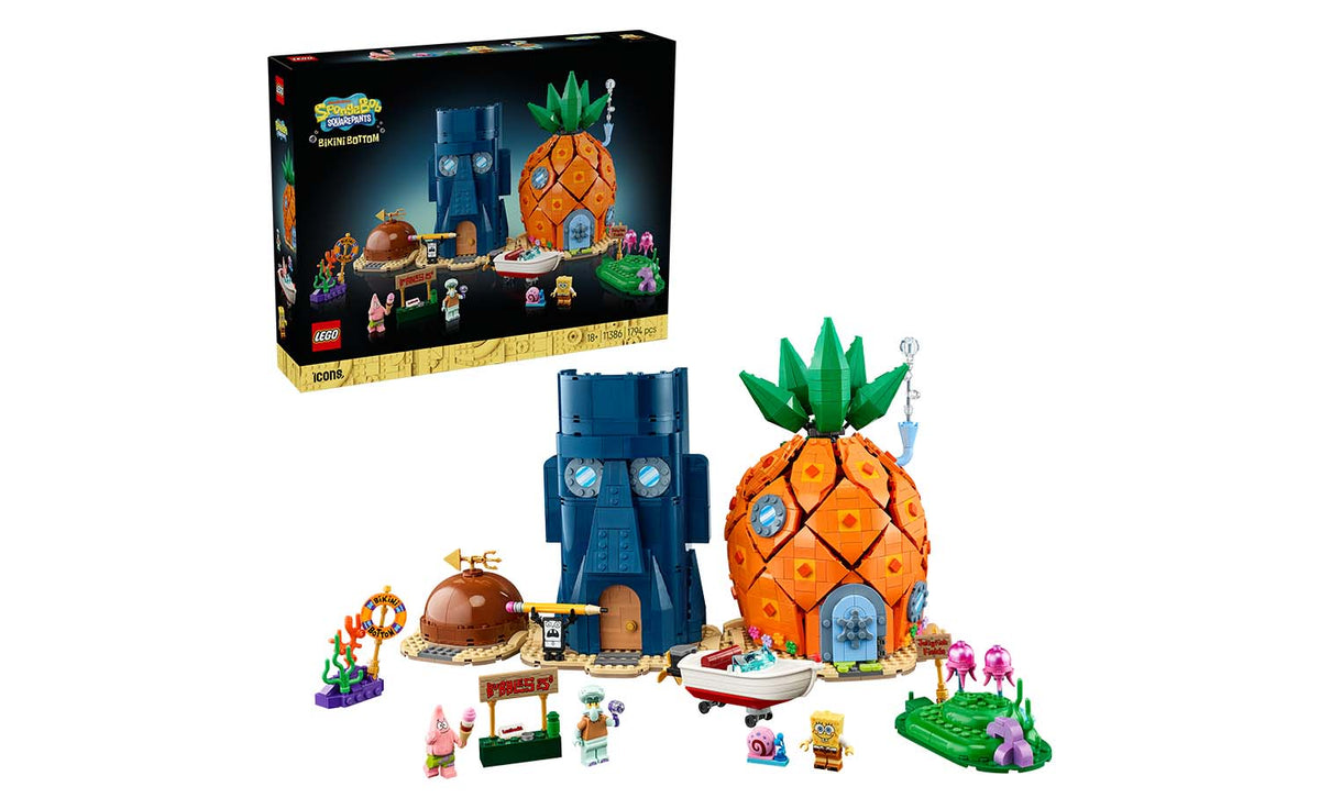 LEGO ICONS SpongeBob SquarePants: Bikini Bottom Set 11386