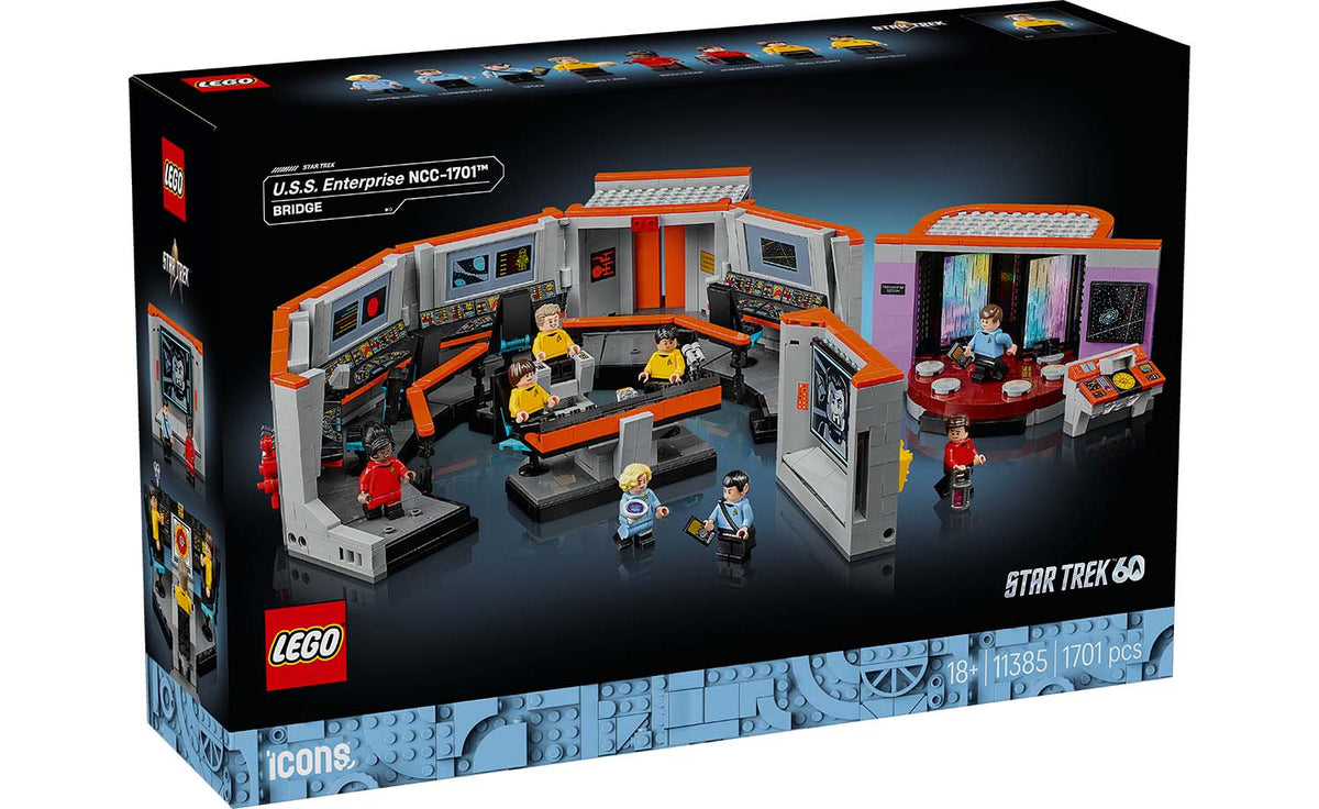 LEGO ICONS Star Trek: U.S.S. Enterprise NCC-1701 Bridge Set 11385