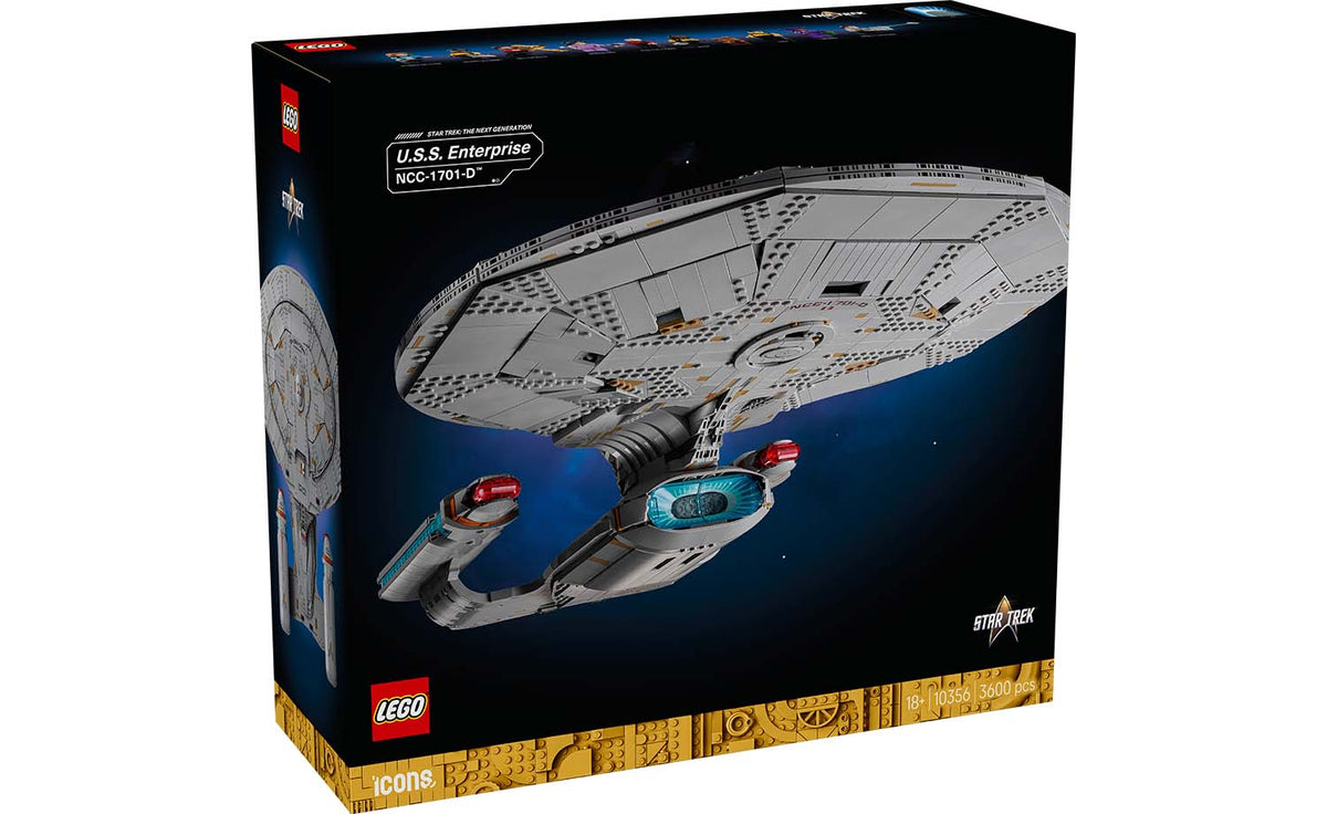 LEGO ICONS Star Trek: U.S.S. Enterprise NCC-1701-D Set 10356