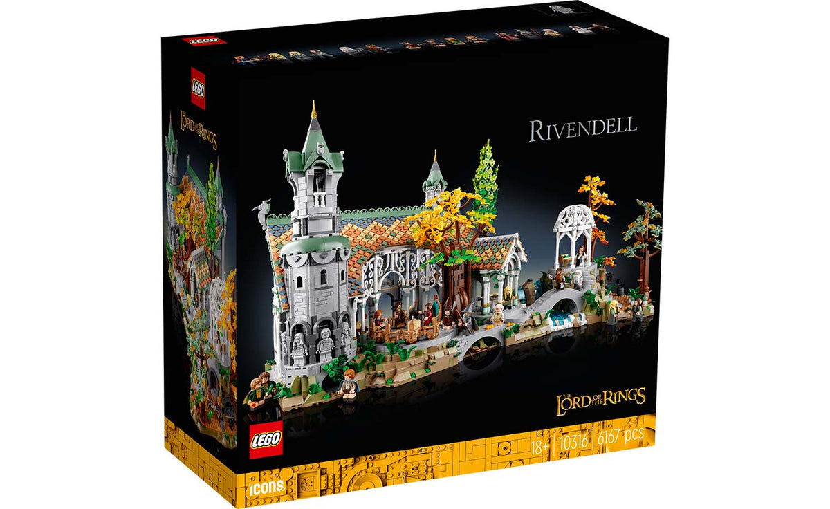 LEGO ICONS THE LORD OF THE RINGS: RIVENDELL Set 10316