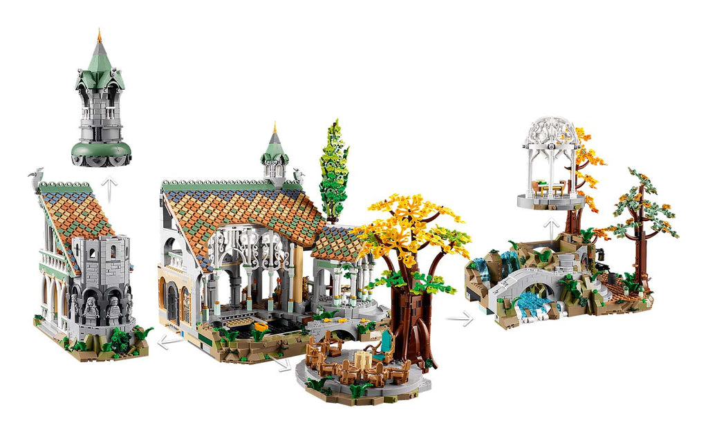 LEGO ICONS THE LORD OF THE RINGS: RIVENDELL Set 10316