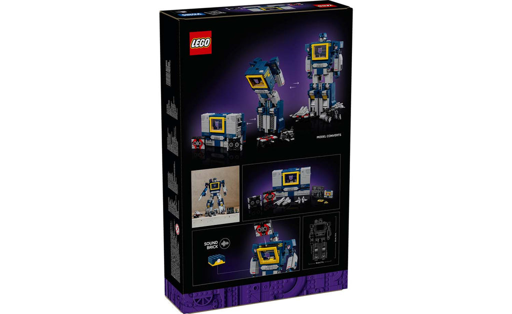 LEGO ICONS Transformers: Soundwave Set 10358