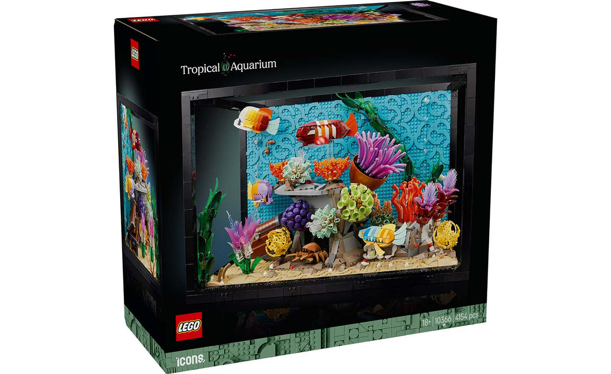 LEGO ICONS Tropical Aquarium Set 10366