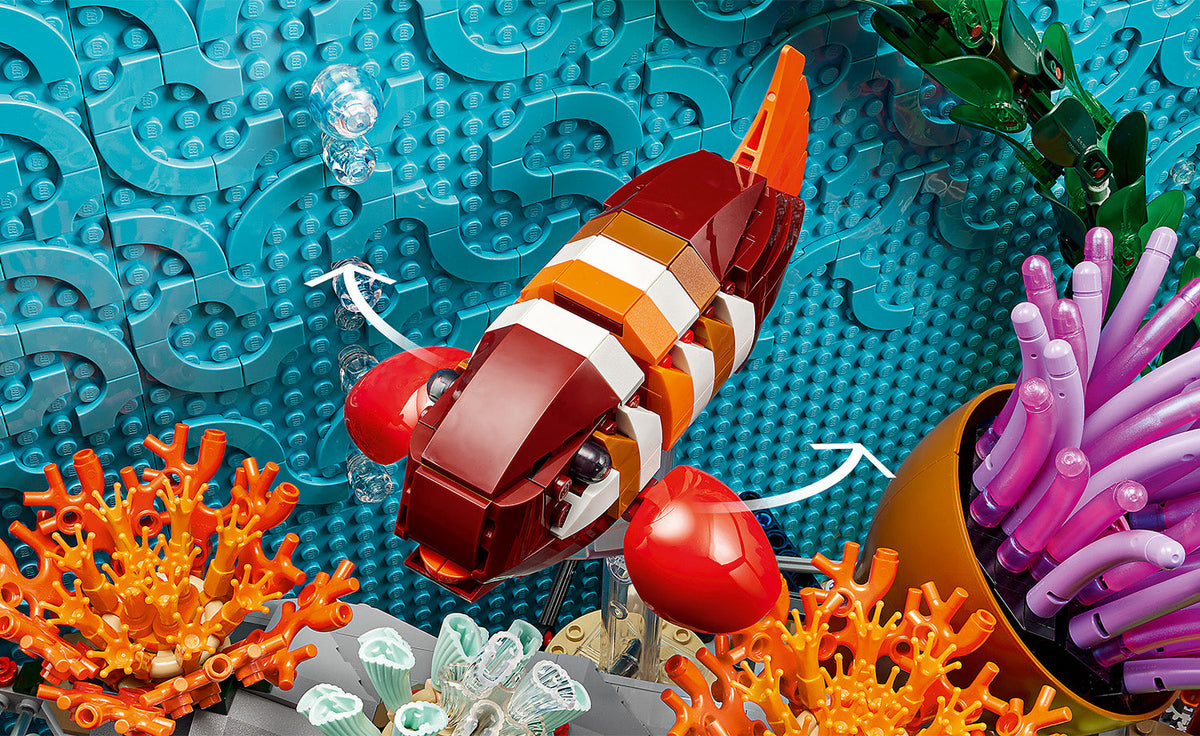 LEGO ICONS Tropical Aquarium Set 10366