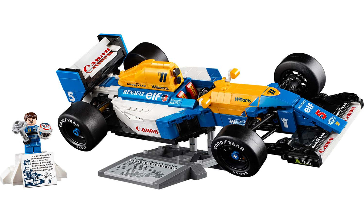 LEGO ICONS Williams Racing FW14B & Nigel Mansell Set 10353