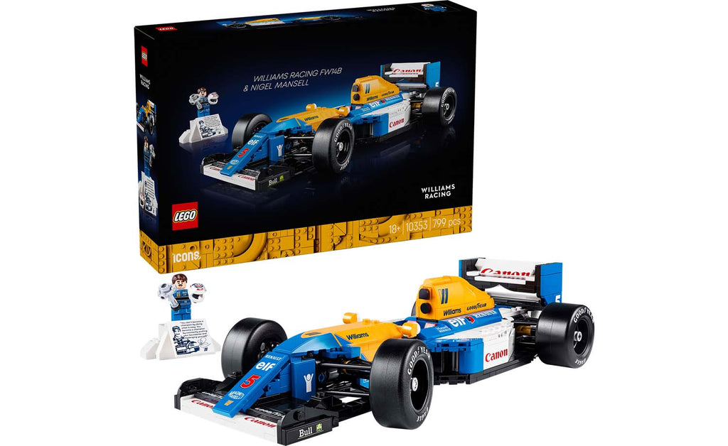 LEGO ICONS Williams Racing FW14B & Nigel Mansell Set 10353
