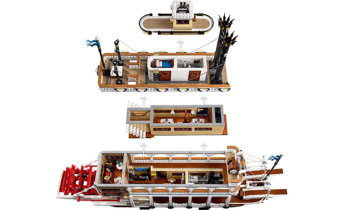 LEGO Ideas River Steamboat Set 21356