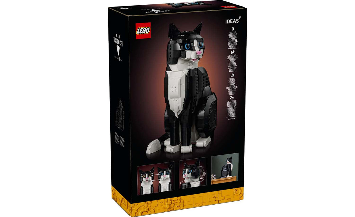 LEGO Ideas Tuxedo Cat Set 21349