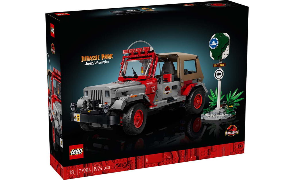 LEGO Jurassic World Jurassic Park Jeep Wrangler Set 77984