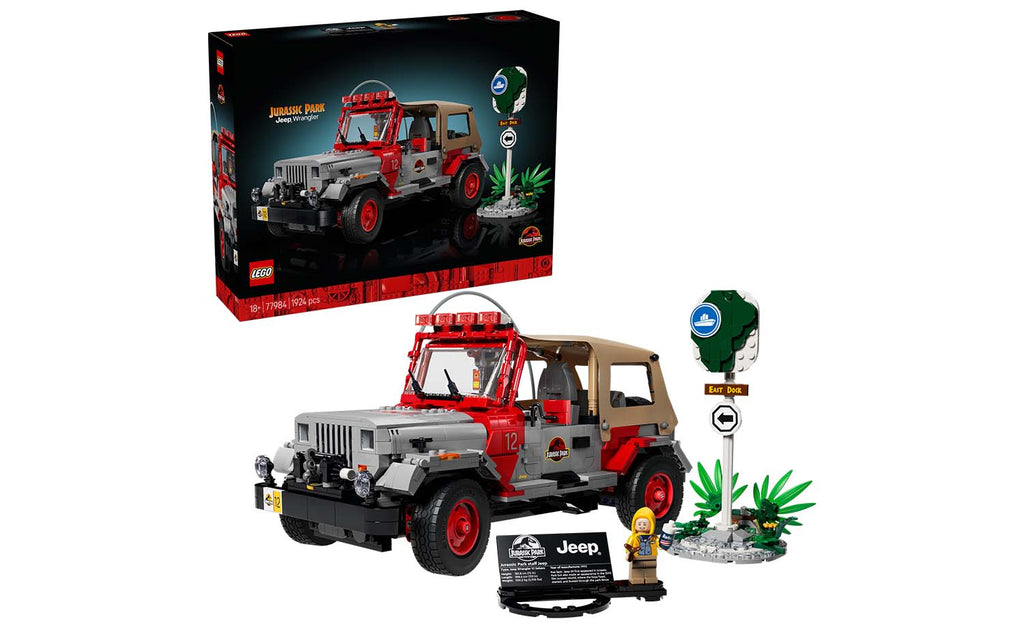 LEGO Jurassic World Jurassic Park Jeep Wrangler Set 77984