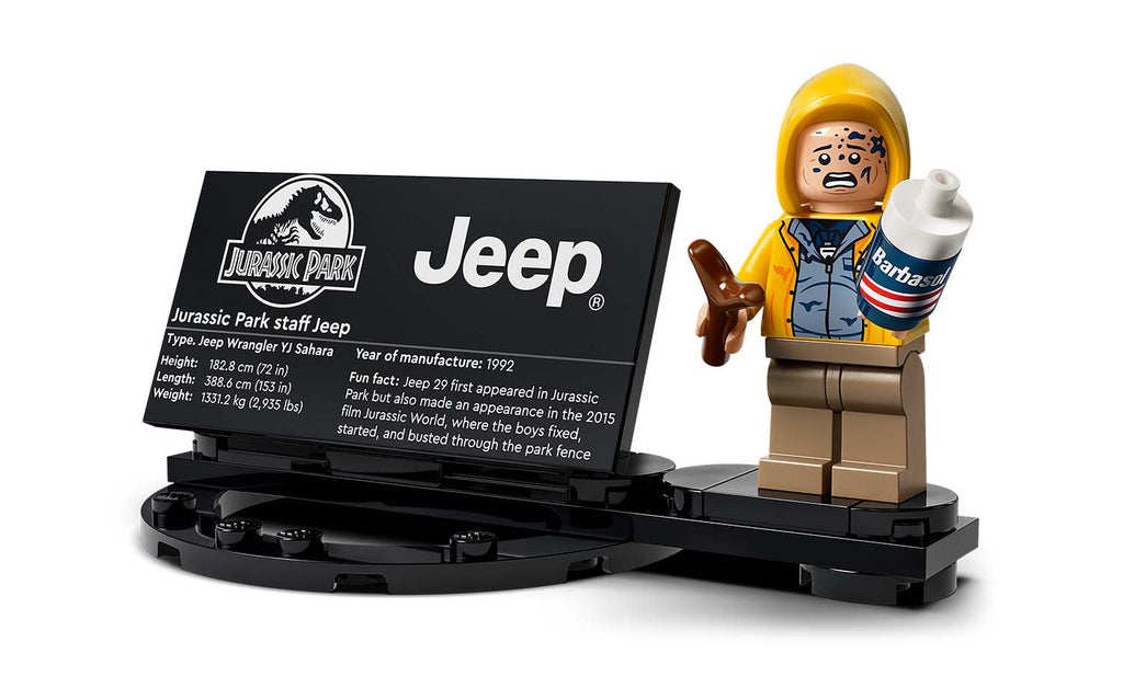 LEGO Jurassic World Jurassic Park Jeep Wrangler Set 77984