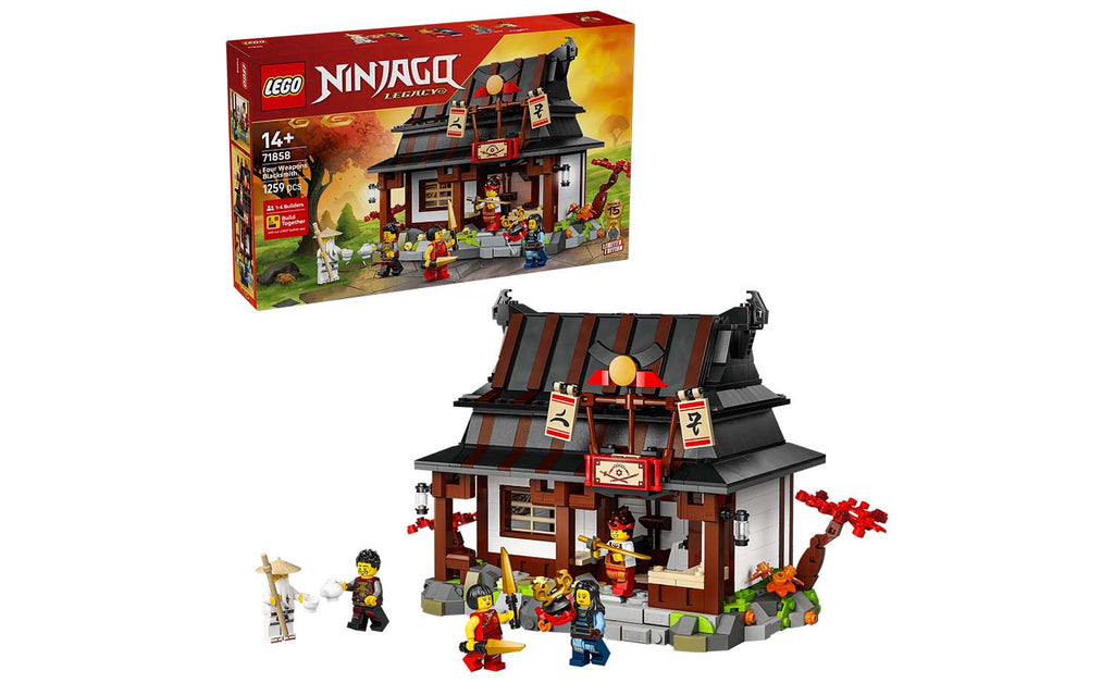 LEGO NINJAGO Four Weapons Blacksmith 15th Anniversary Set 71858