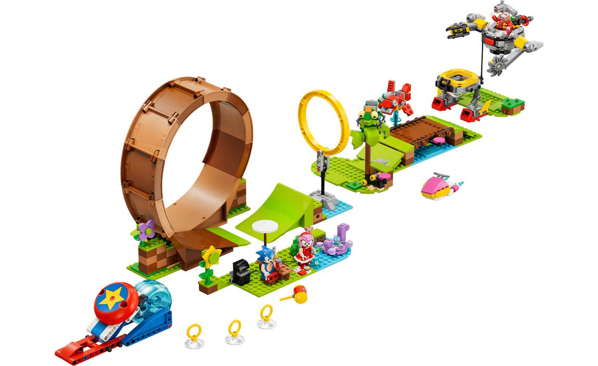 LEGO Sonic the Hedgehog Sonic's Green Hill Zone Loop Challenge Set 76994