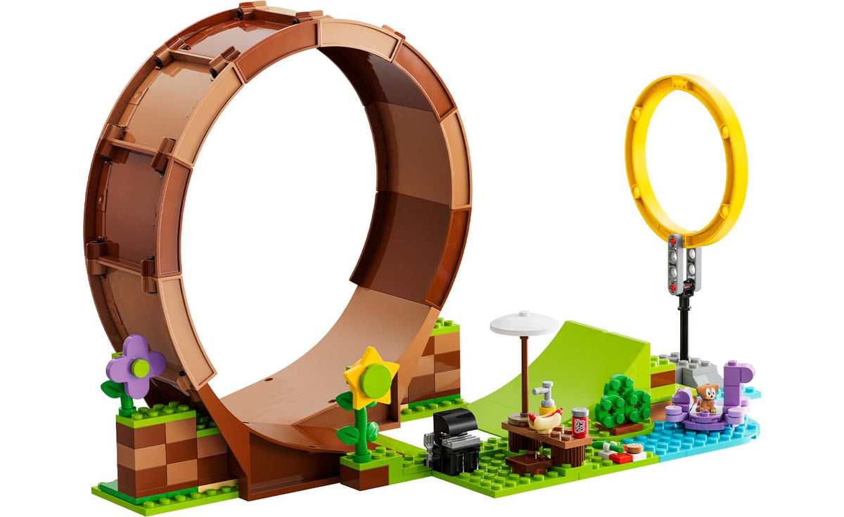 LEGO Sonic the Hedgehog Sonic's Green Hill Zone Loop Challenge Set 76994