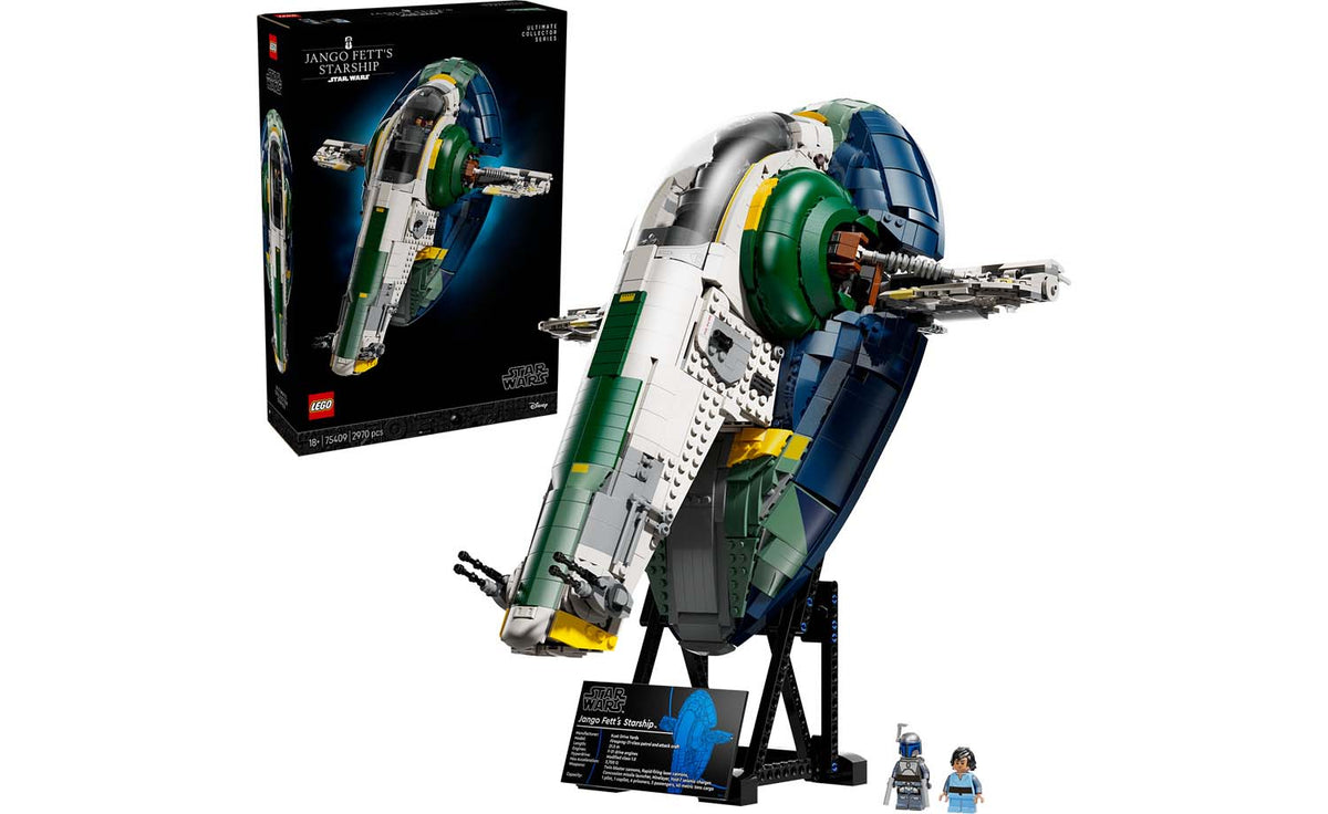 LEGO Star Wars Jango Fett's Firespray-Class Starship Set 75409