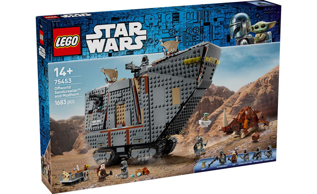 LEGO Star Wars Offworld Sandcrawler and Mudhorn Set 75453
