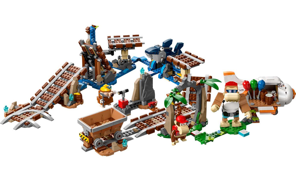 LEGO Super Mario Diddy Kong's Mine Cart Ride Expansion Set Set 71425