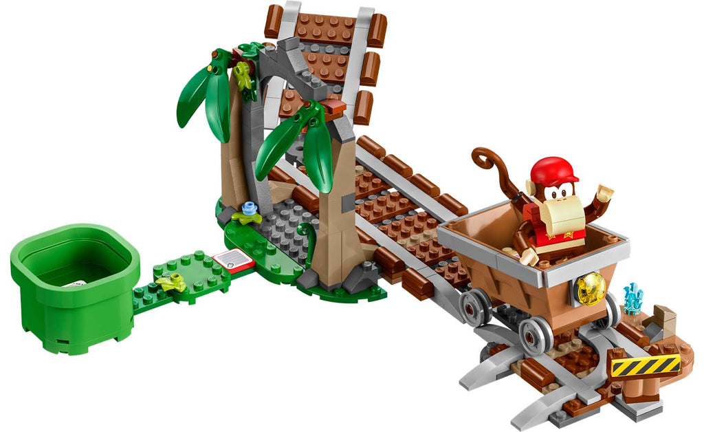 LEGO Super Mario Diddy Kong's Mine Cart Ride Expansion Set Set 71425