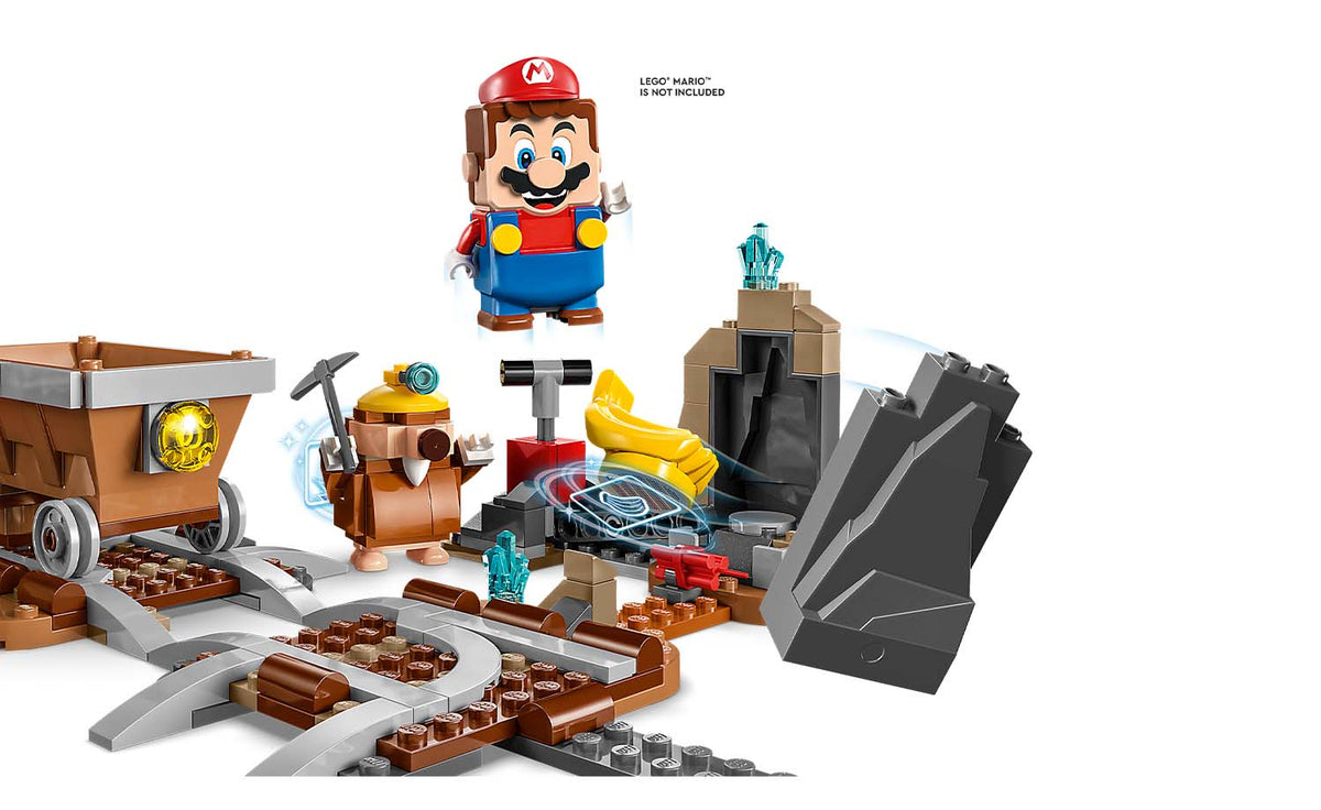 LEGO Super Mario Diddy Kong's Mine Cart Ride Expansion Set Set 71425