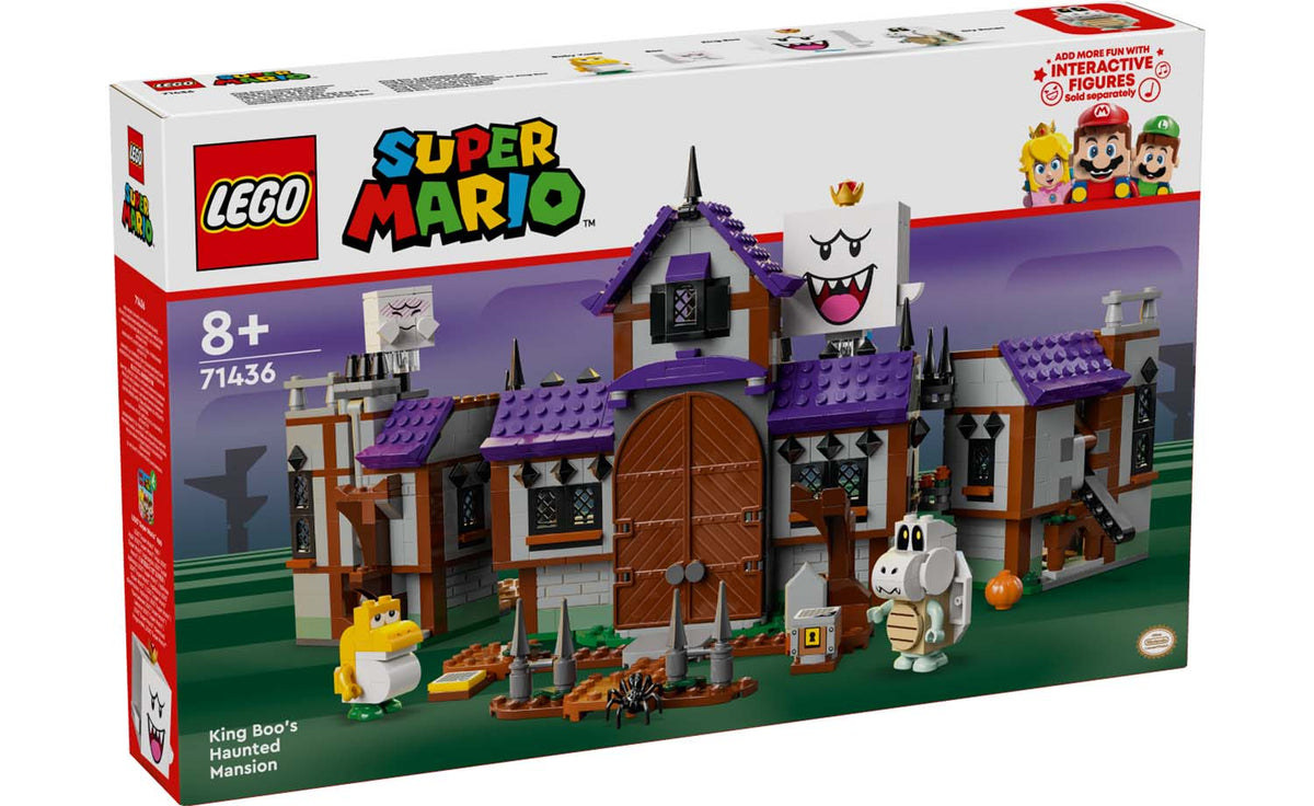 LEGO Super Mario King Boo's Haunted Mansion Set 71436