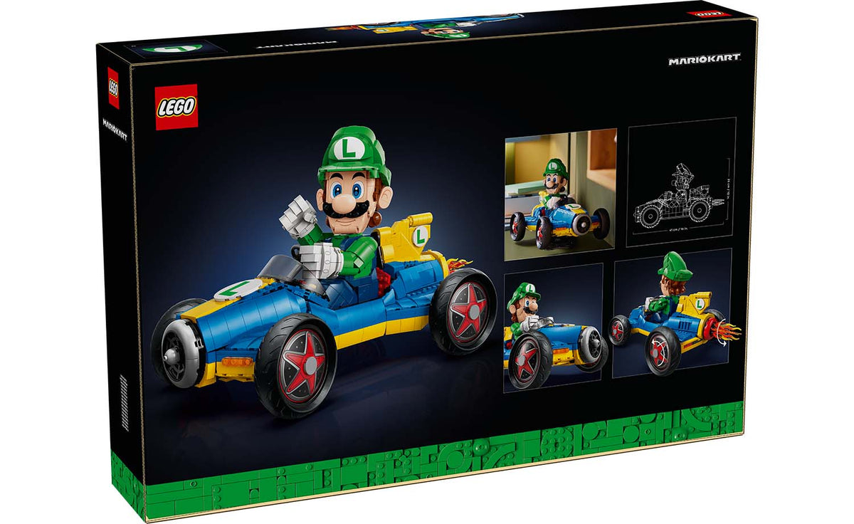 LEGO Super Mario Mario Kart – Luigi & Mach 8 Set 72050
