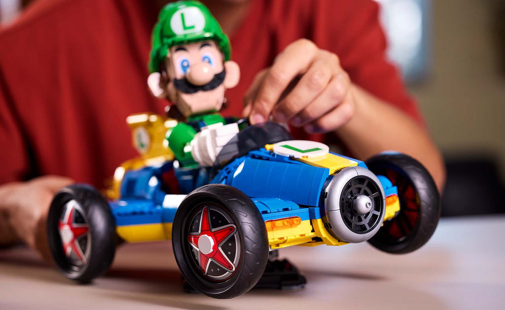 LEGO Super Mario Mario Kart – Luigi & Mach 8 Set 72050